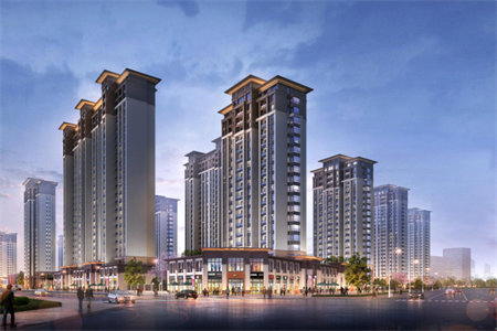 城西华安仪锦苑2室2厅1卫88m2中档装修